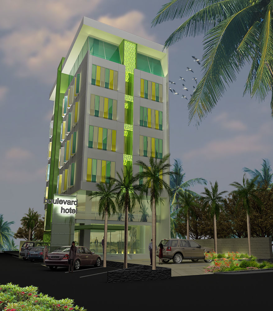 Biz Boulevard Hotel Manado Dış mekan fotoğraf